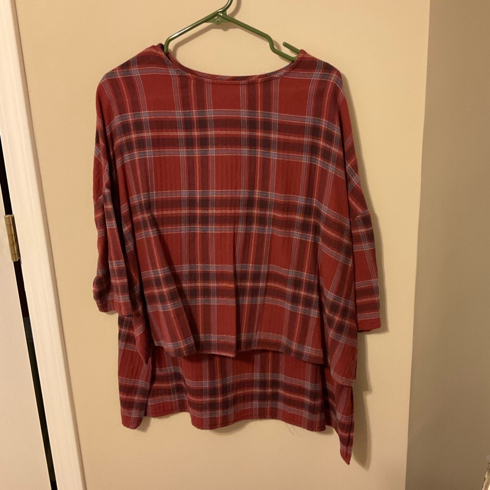 Urban Outfitters BDG plaid blouse